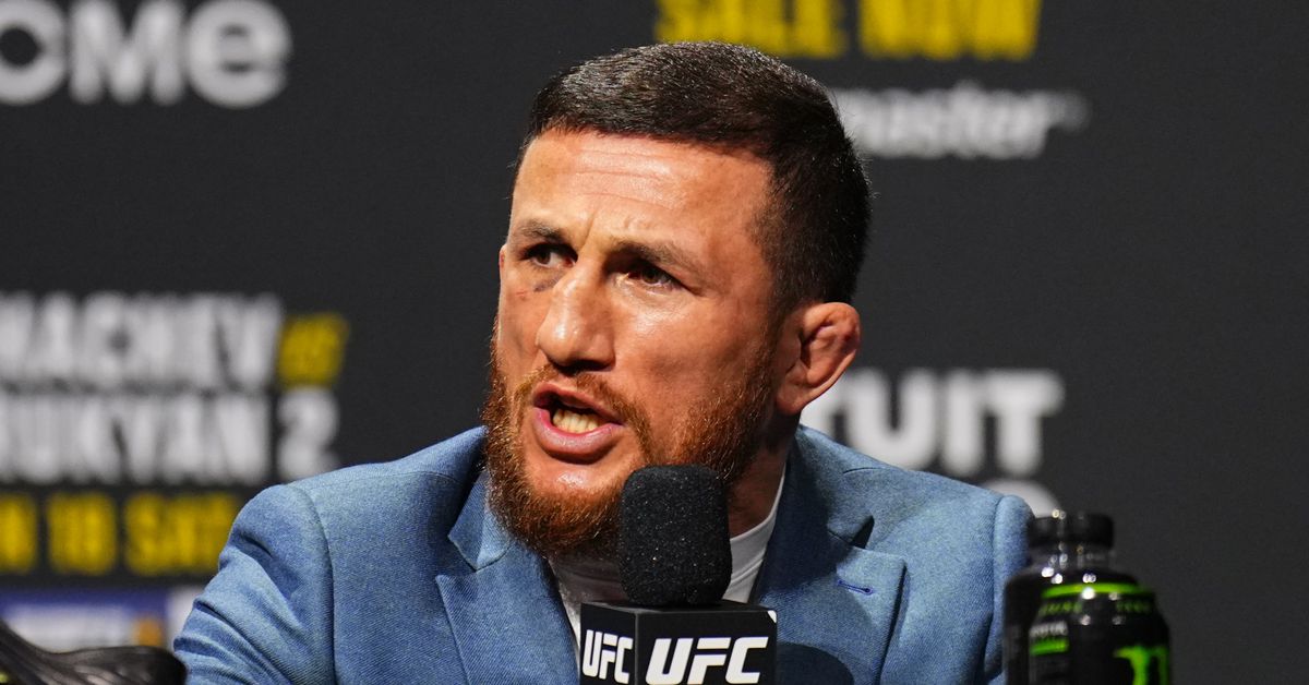 Merab Dvalishvili afirma que el altercado con los fanáticos en UFC 310 fue organizado por un presunto 'compañero de equipo y amigo' de Umar Nurmagomedov