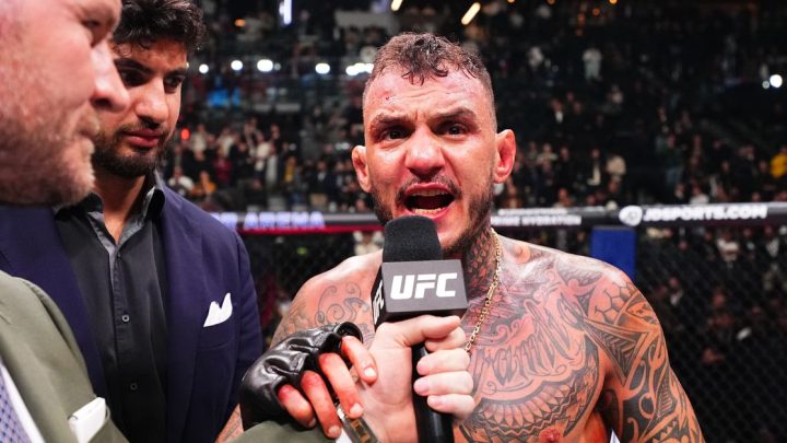 Renato Moicano abierto a la pelea de Max Holloway por el título 'BMF' después de UFC 311: 'Me encantaría hacer eso'