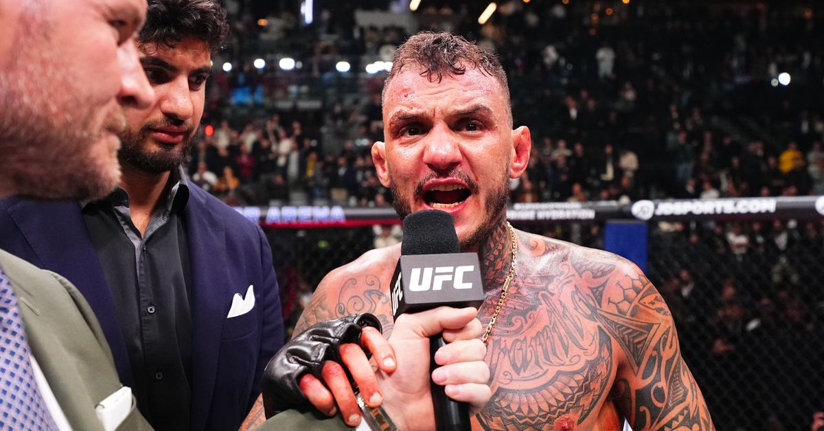 Renato Moicano abierto a la pelea de Max Holloway por el título 'BMF' después de UFC 311: 'Me encantaría hacer eso'