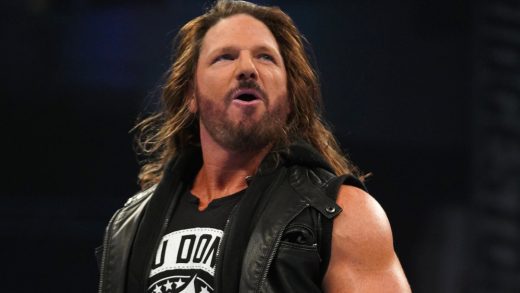 Se informa que la estrella de la WWE AJ Styles está detrás del escenario, no visiblemente herida en el show de TNA de esta noche