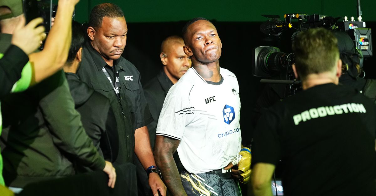 Se revela el cartel de pelea de UFC en Arabia Saudita con Israel Adesanya y Nassourdine Imavov