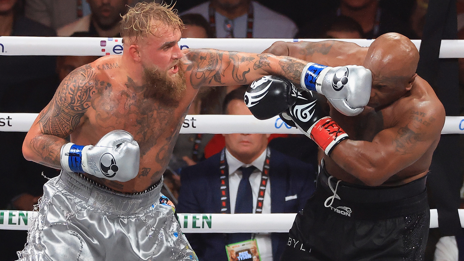 WWE HOFer Goldberg comparte si cree que Logan Paul vs. Mike Tyson según el guión