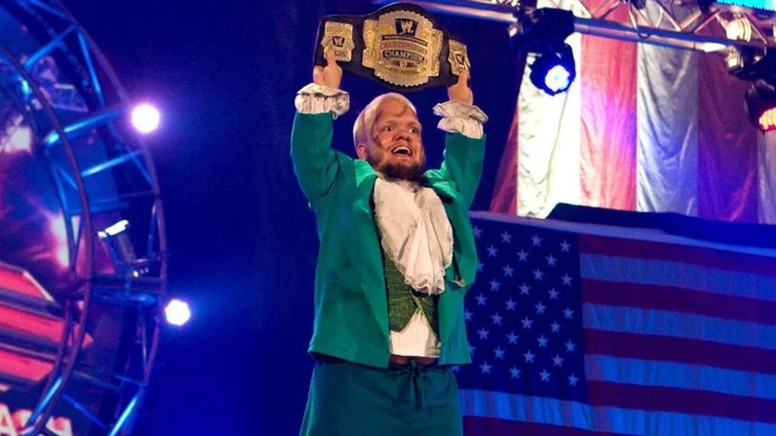 Hornswoggle reflexiona sobre el título solitario en WWE