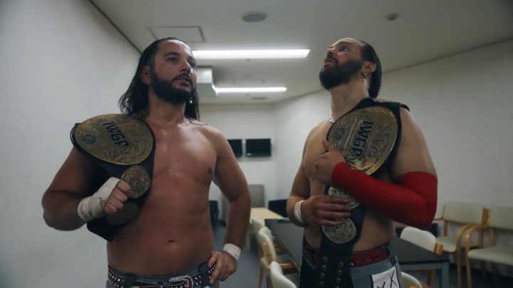 Los Young Bucks de AEW recuperan el campeonato en parejas de peso pesado IWGP en Wrestle Dynasty