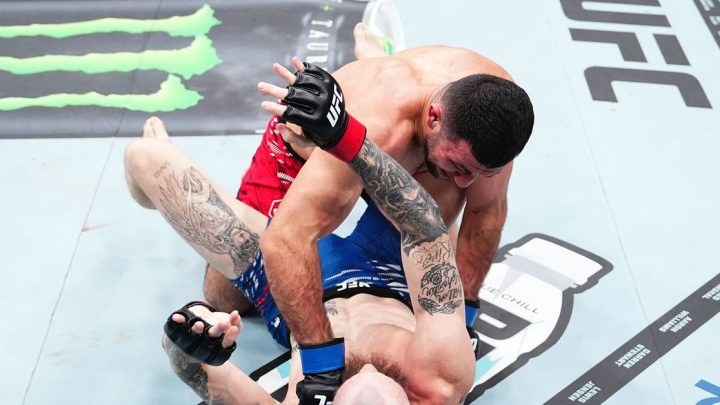 Video de UFC 311: Azamat Bekoev logra un aterrador nocaut en el suelo y la libra con menos de una semana de anticipación