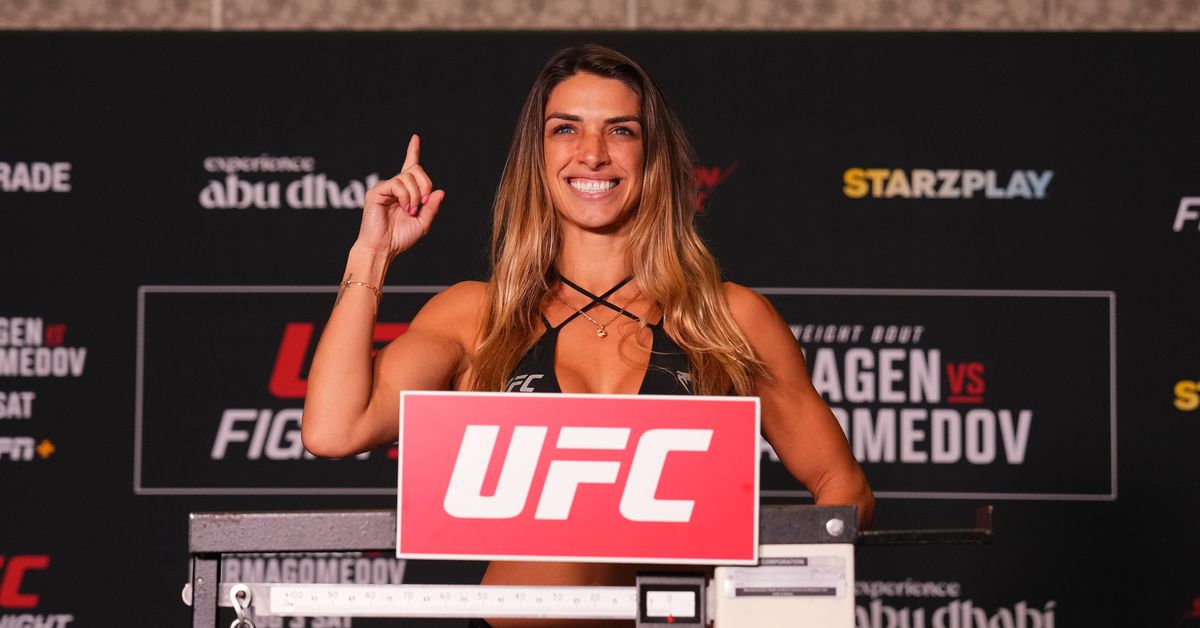 Vídeo de pesaje de UFC Vegas 101