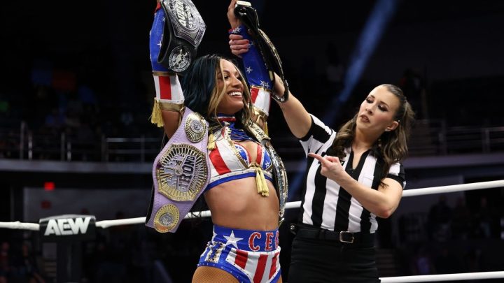 AEW TBS campeón Mercedes Mone para defenderse contra Harley Cameron en Grand Slam Australia