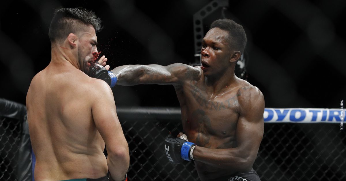 Israel Adesanya vs. Kelvin Gastelum's Classic UFC 236 Duel anunciado para el Salón de la Fama de 2025