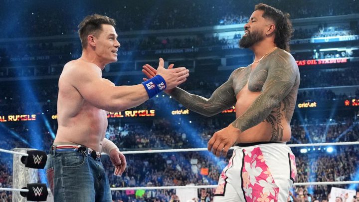 Jey Uso divulga lo que John Cena le dijo siguiendo a WWE Royal Rumble Win