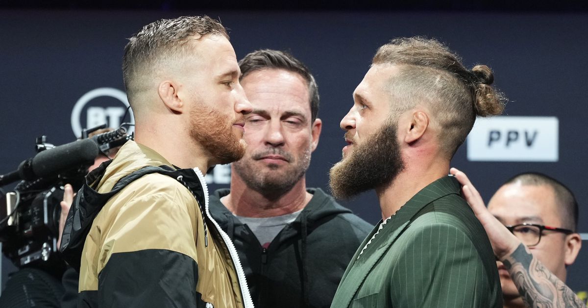 Justin Gaethje dibuja una revancha contra Rafael Fiziev en el nuevo evento principal para UFC 313