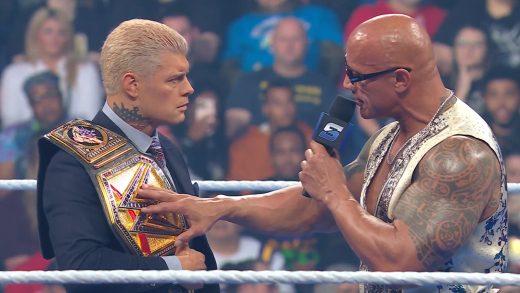 La roca viene a la cámara de eliminación de la WWE, le dice a Cody Rhodes: 'Quiero tu alma'