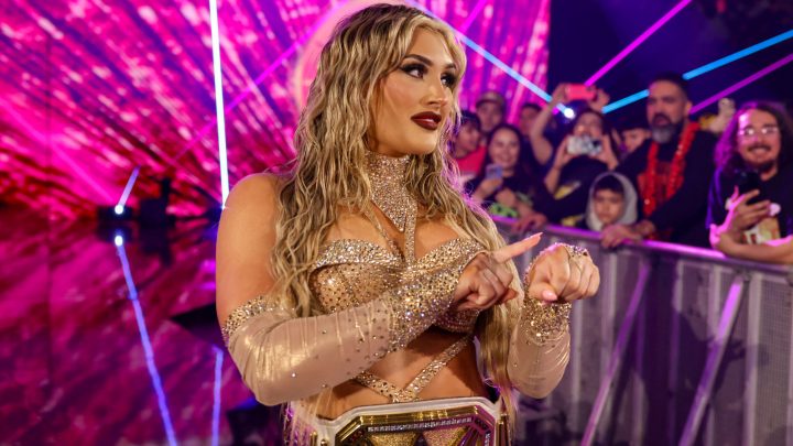 Rhea Ripley, Tiffany Stratton comenta sobre Charlotte Flair ganando el partido WWE Royal Rumble