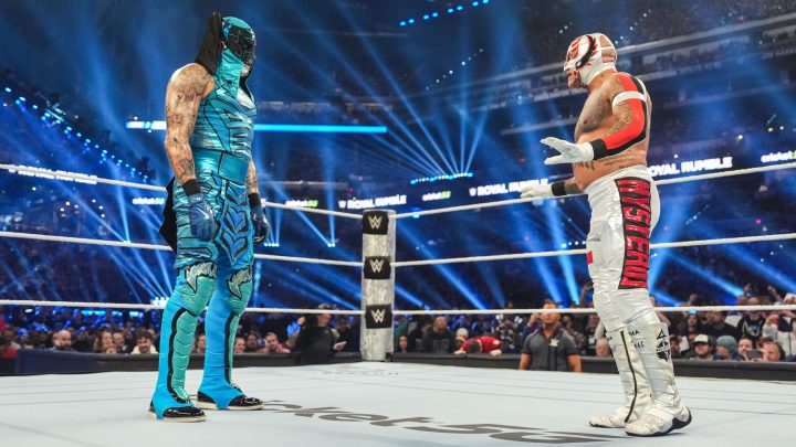 Salón de la Fama de la WWE Rey Mysterio Ojos potenciales con Penta recién llegada