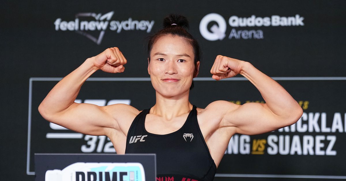 UFC 312 Resultados de pesaje: Dricus du Plessis, Zhang Weili sobre peso para defensas del título, 1 pelea cancelada