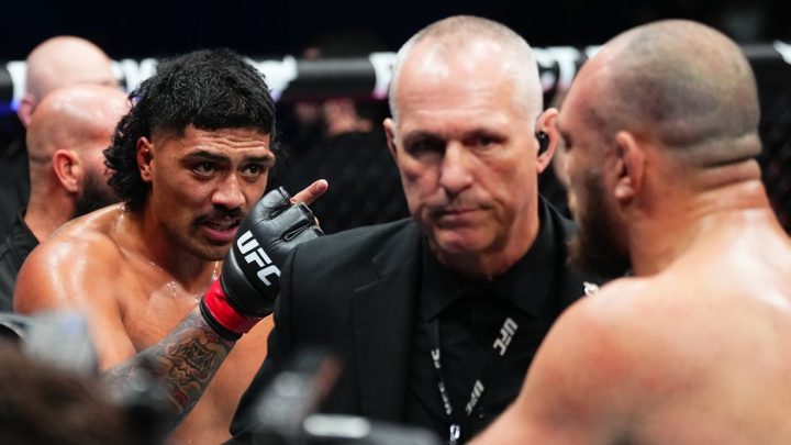 Valter Walker tuvo que cambiar los planes de viaje después de una bofetada posterior a la pelea en UFC: "Había como 40 personas esperándome"