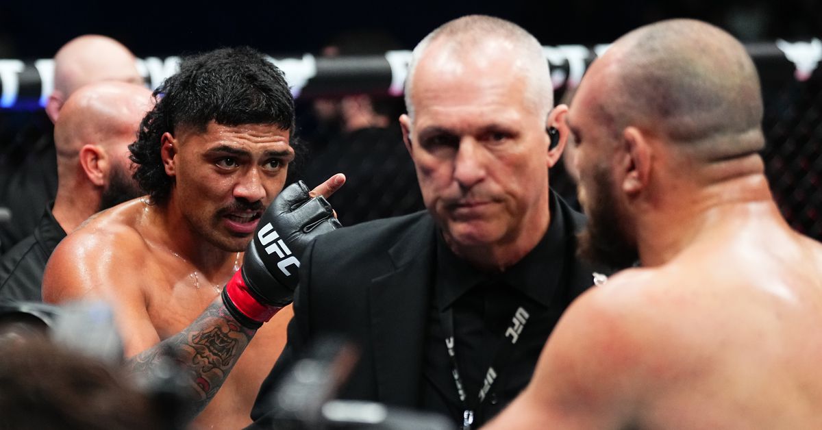 Valter Walker tuvo que cambiar los planes de viaje después de una bofetada posterior a la pelea en UFC: "Había como 40 personas esperándome"