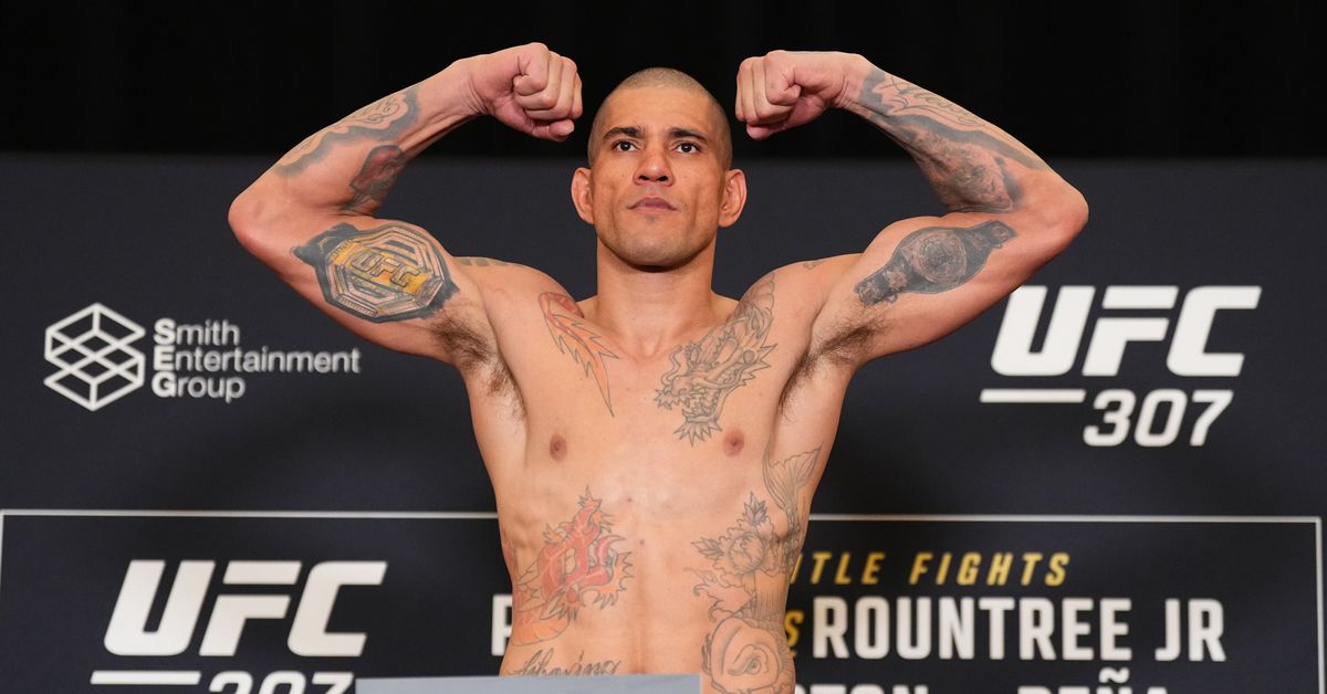 Alex Pereira revela peso días antes de UFC 313 pesajes