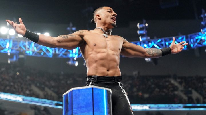 Carmelo Hayes de WWE evalúa el progreso que ha hecho en el viaje de lucha libre