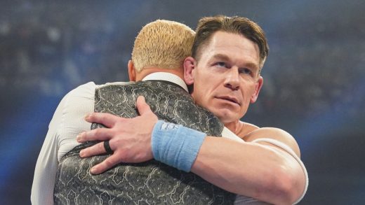 El enorme talón de la cámara de eliminación de la WWE de John Cena se vuelve inmortalizado como tarjeta comercial