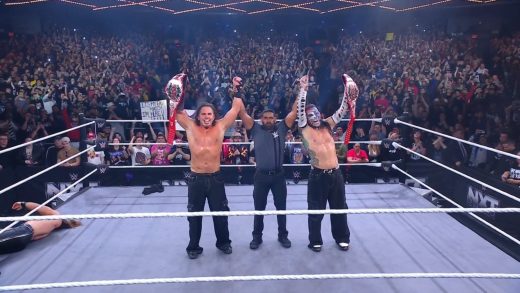 Los Hardys retienen los títulos de etiquetas TNA en WWE NXT Roadbockock