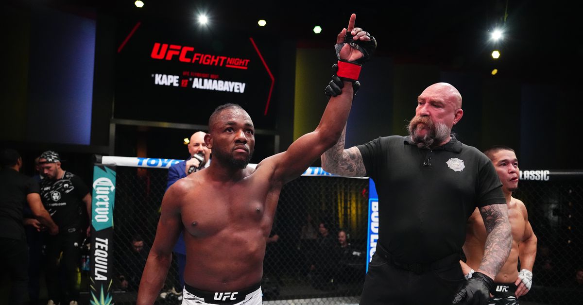 Manel Kape reacciona a la controversia de los ojos después de la victoria del evento principal de UFC Vegas 103: "No es mi trabajo"