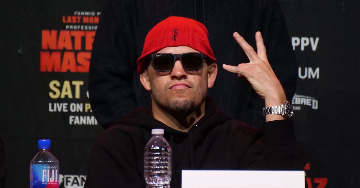 Nate Diaz basura en la lista actual de UFC que evita el regreso: "No hay nadie haciendo mierda en el UFC"