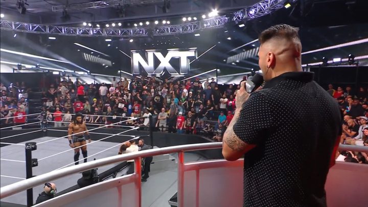 Trick Williams y Eddy Thorpe enfrentando en WWE NXT Underground