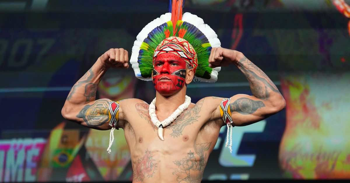 UFC 313 Video de pesaje: Pereira vs. Ankalaev