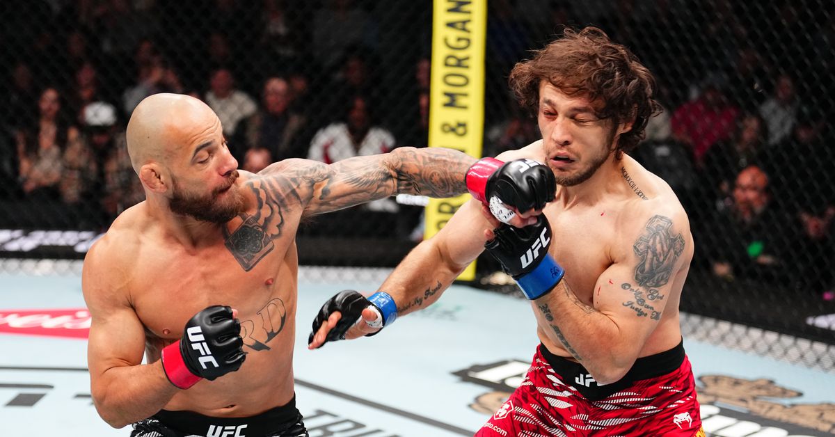 UFC 314 Jean Silva de peso pluma explica el significado detrás del tatuaje 'Lock'