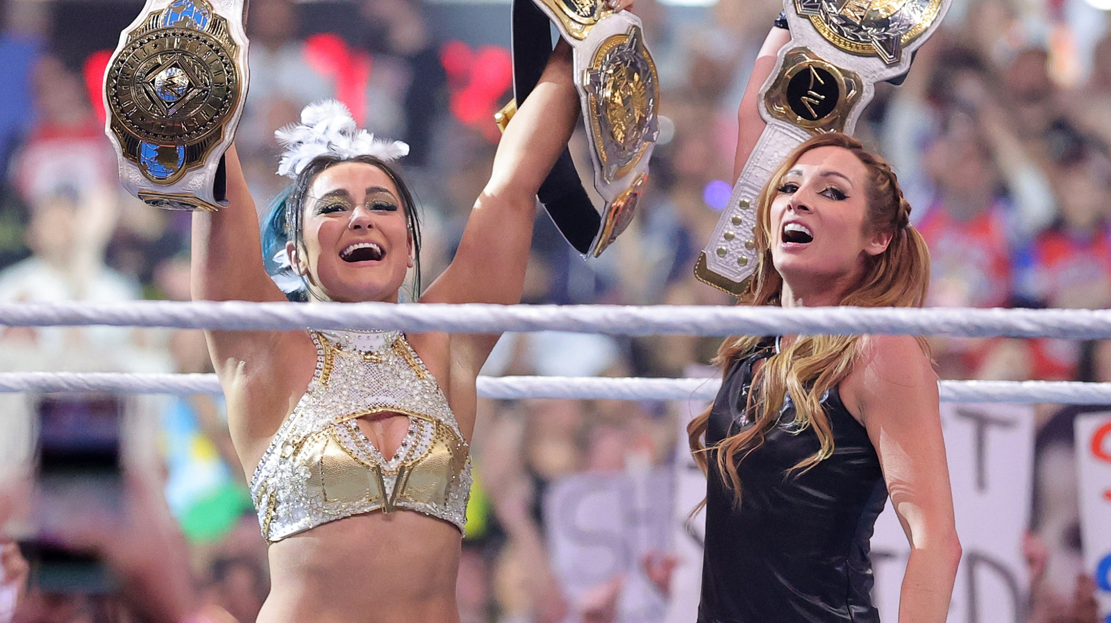 Becky Lynch discute el año dedicado a la WWE, el título de la etiqueta vine junto a Lyra Valkyria