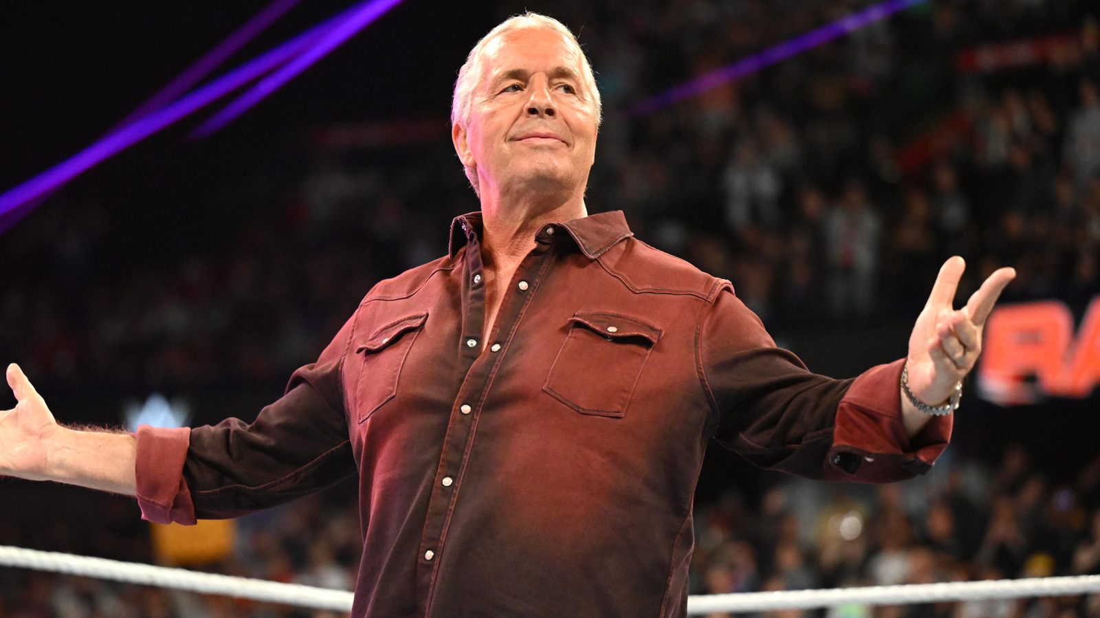 Bret Hart ama a este miembro del Salón de la Fama de la WWE, sabía que su 'partido de manía sería un' desastre '
