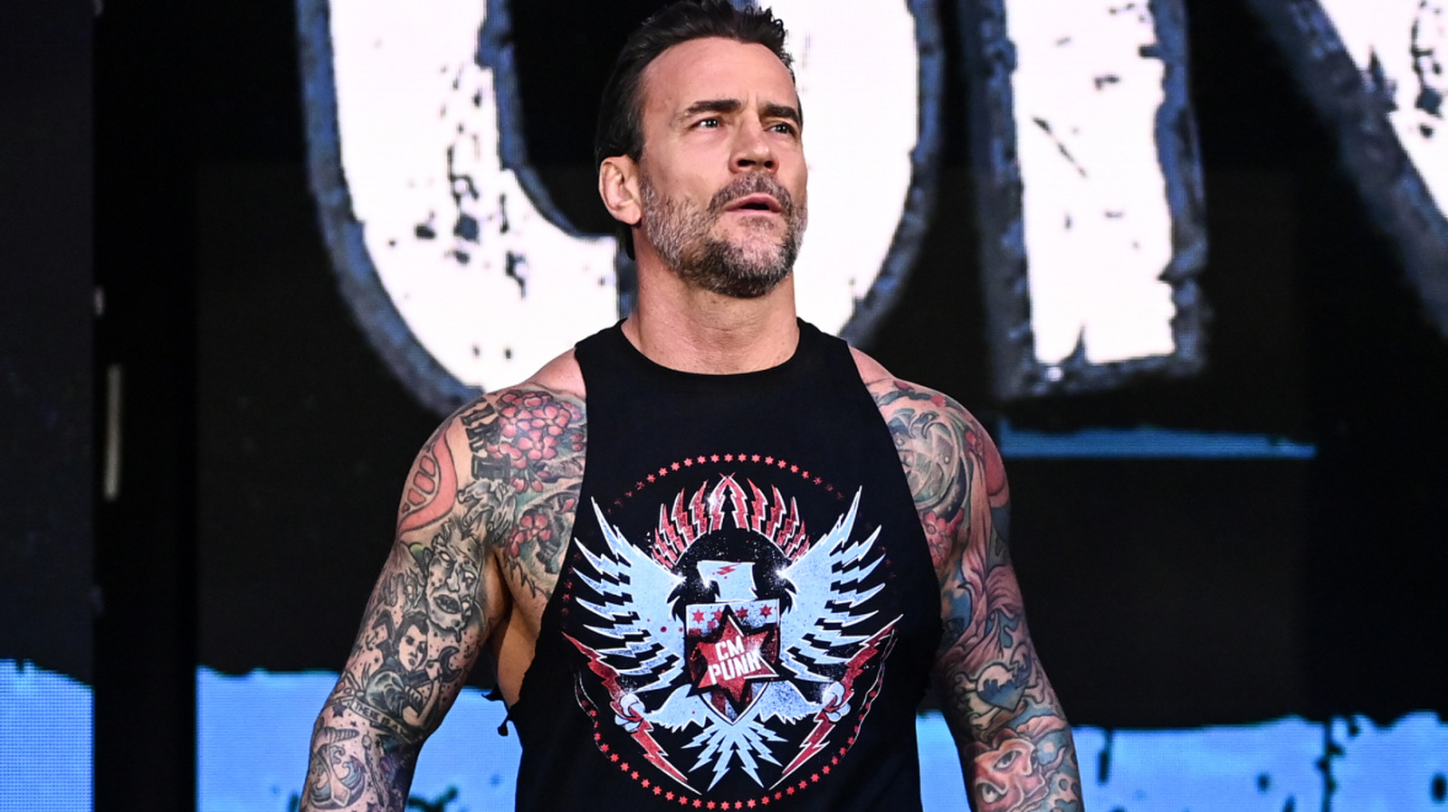 CM Punk Toques sobre el efecto de círculo completo de WWE WrestleMania 41 Partido