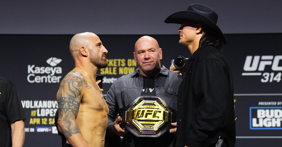 Card de lucha UFC 314, hora de inicio para Volkanovski vs. Lopes