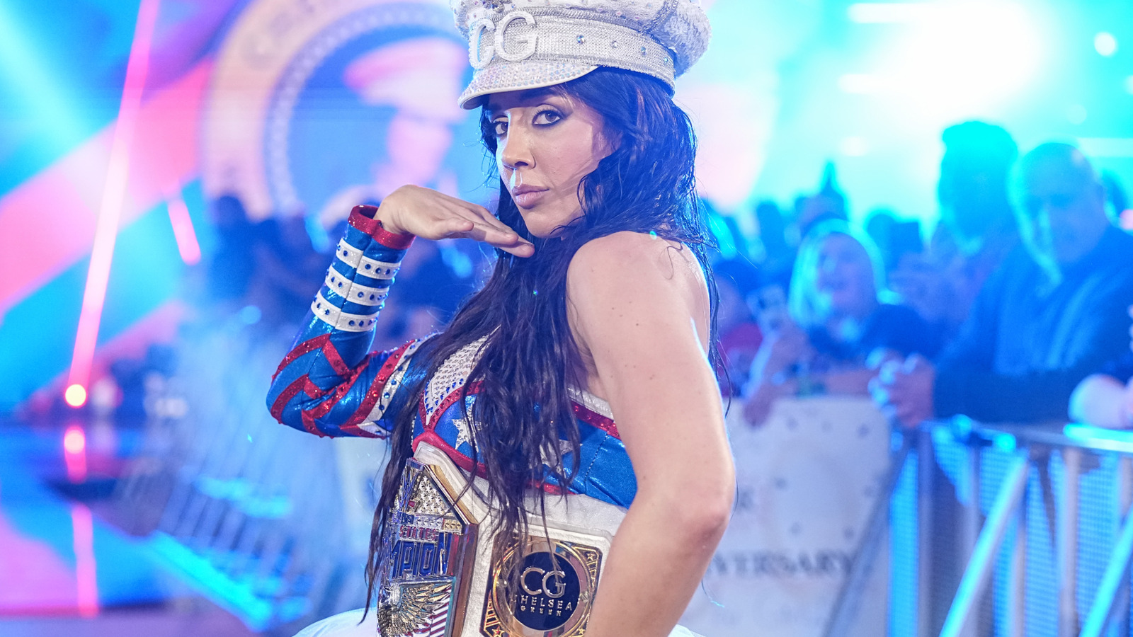 Chelsea Green nunca pensó que compartiría el vestuario con WWE Hofer