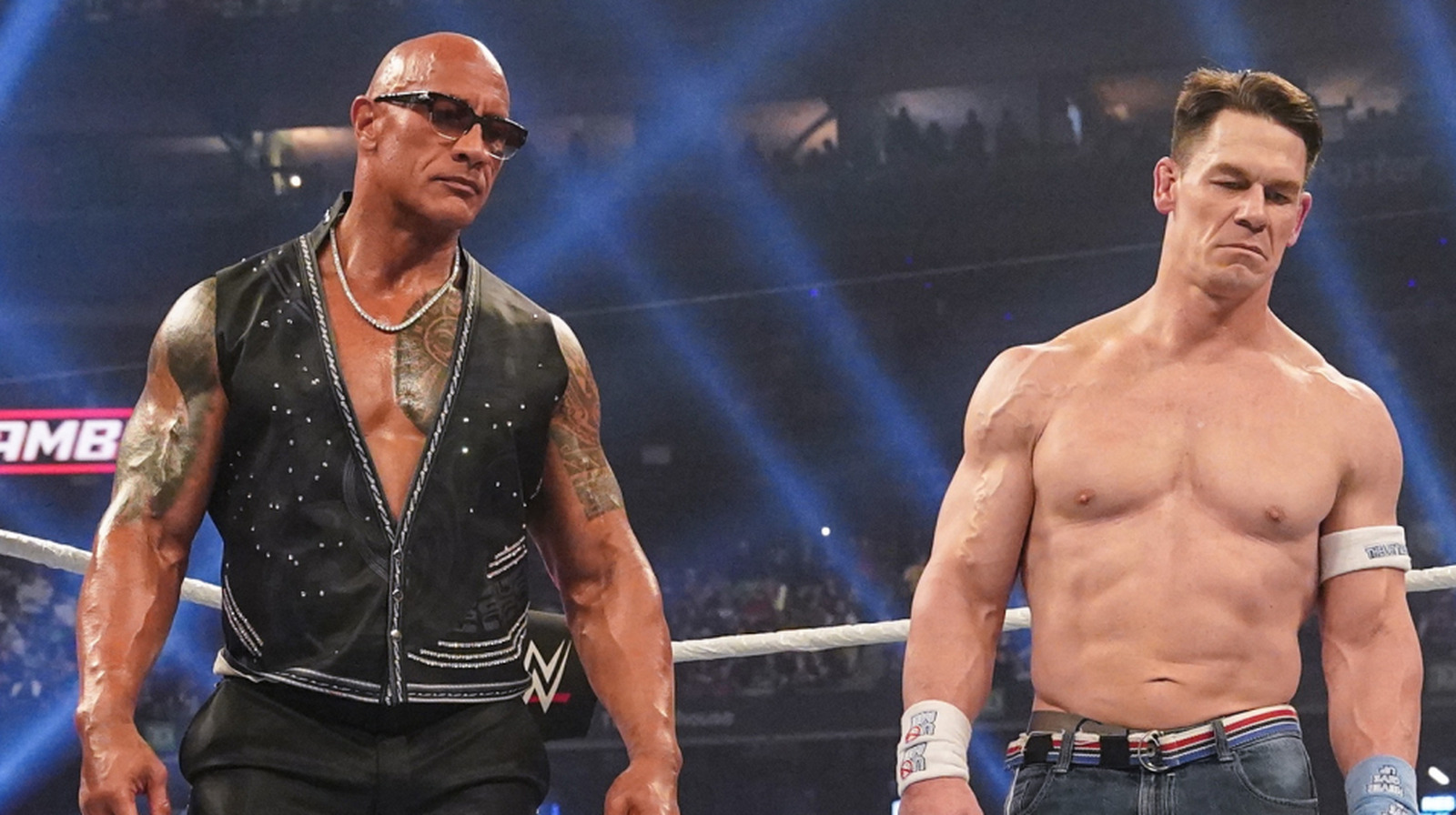 Drew McIntyre comenta sobre la participación de la WWE de Rock y John Cena