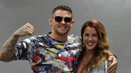 Dustin Poirier, esposa que espera segundo hijo después de la pelea de jubilación en UFC 318