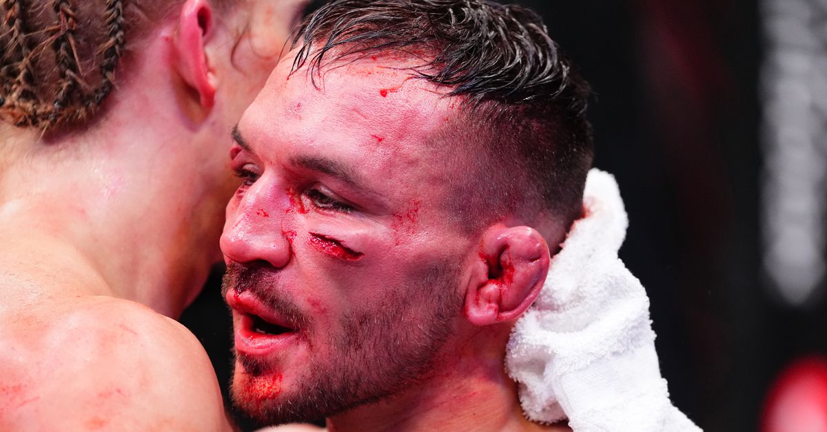 Dustin Poirier no estoy seguro de dónde va Michael Chandler después de perder en UFC 314: 'Eso fue una paliza'