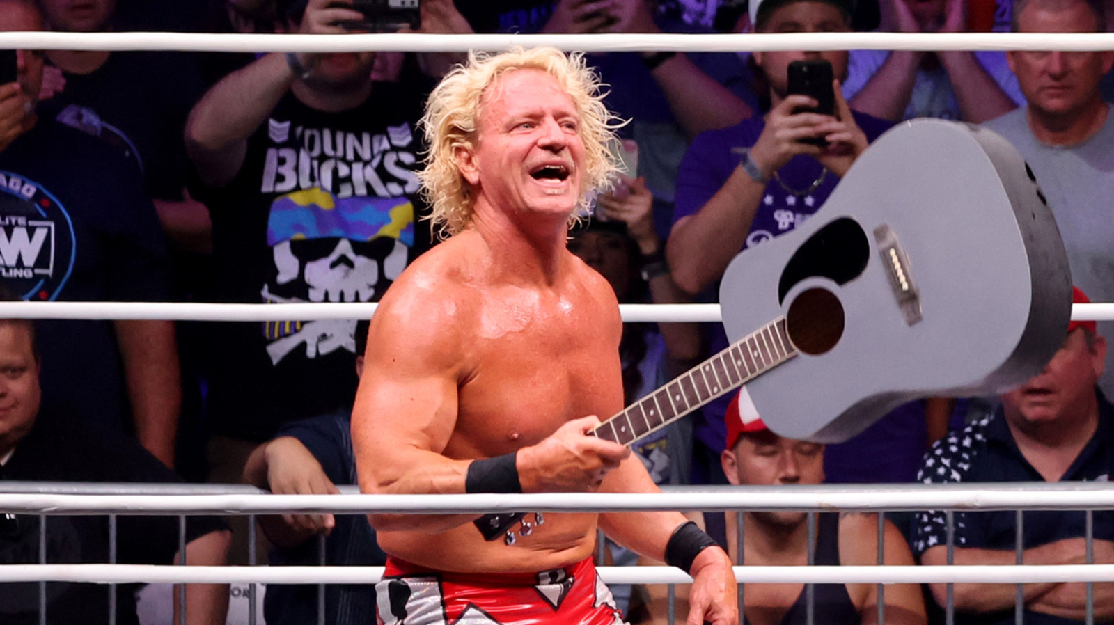 Jeff Jarrett de AEW se dirige a la controvertida Jon Moxley Spiked Bat Spot