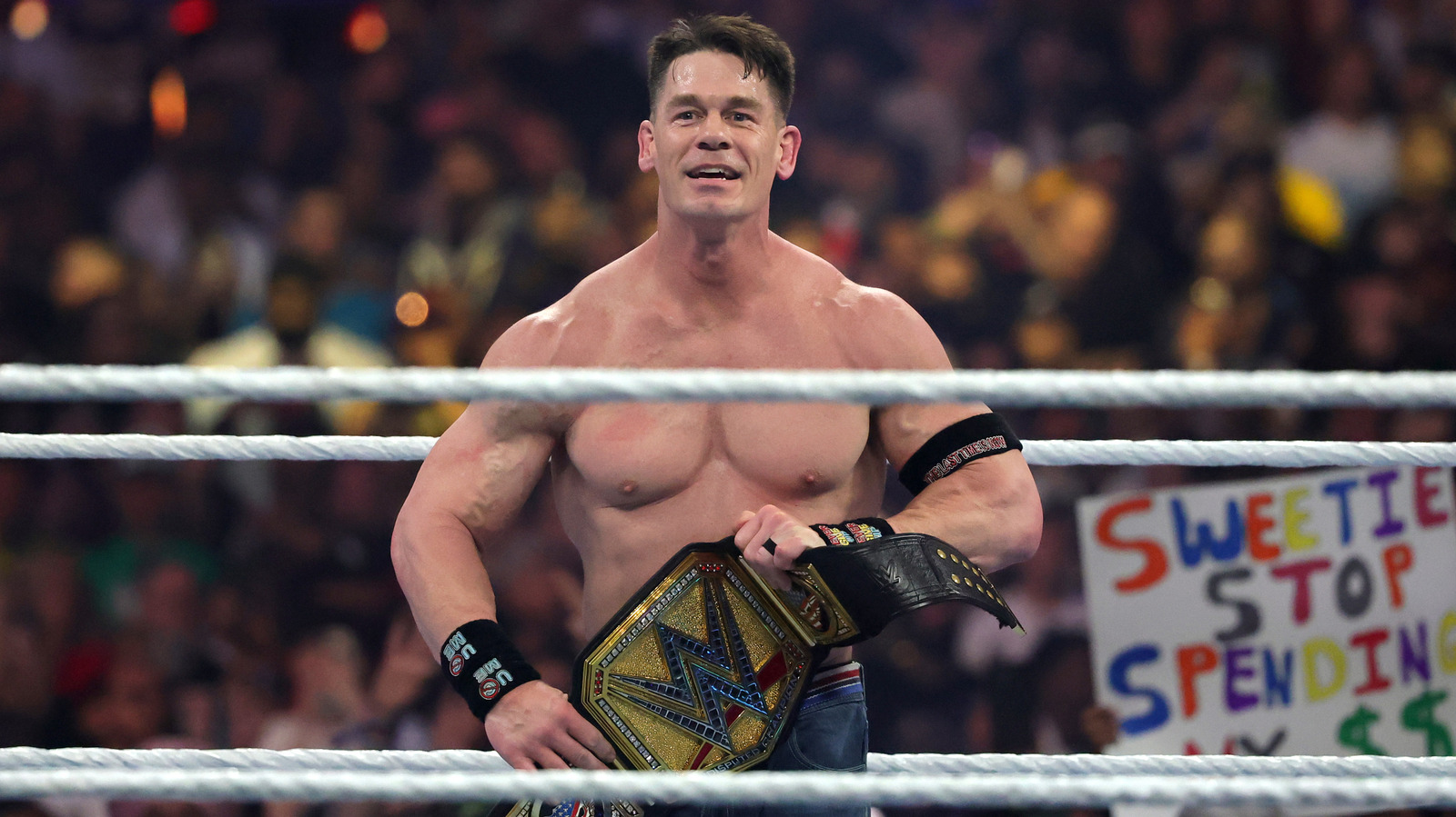 John Cena gana el 17º título de la WWE (con la ayuda de Travis Scott) en WrestleMania 41