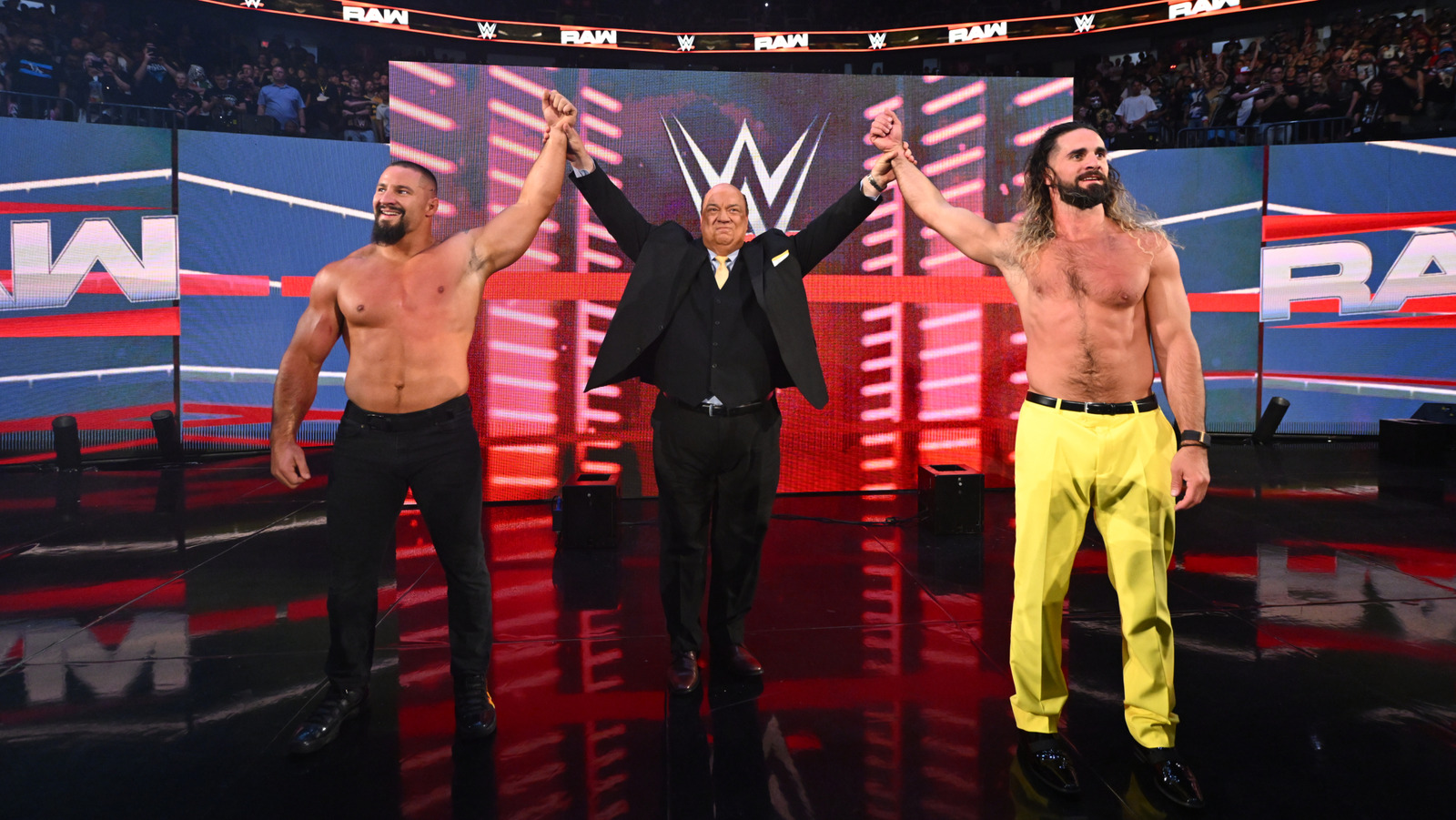 Resultados de WWE RAW 4/28 - Bron Breakker, Seth Rollins y Paul Heyman aparecen, Roxanne Pérez Faces Rhea Ripley
