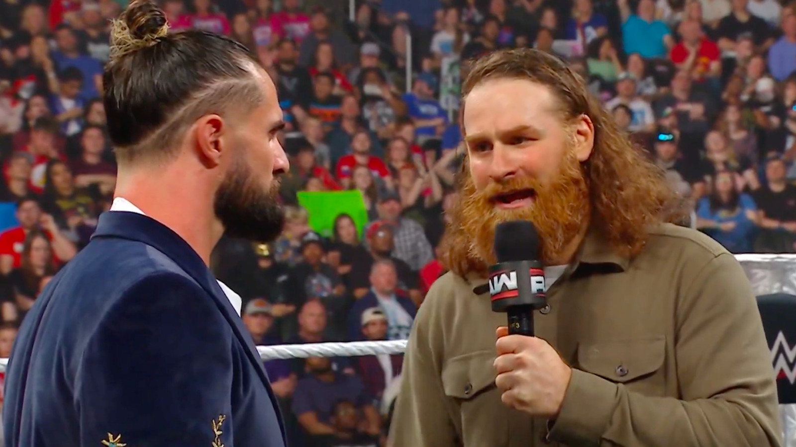 Sami Zayn rechaza la oferta de Seth Rollins, es destruido por Bron Breakker en WWE Raw