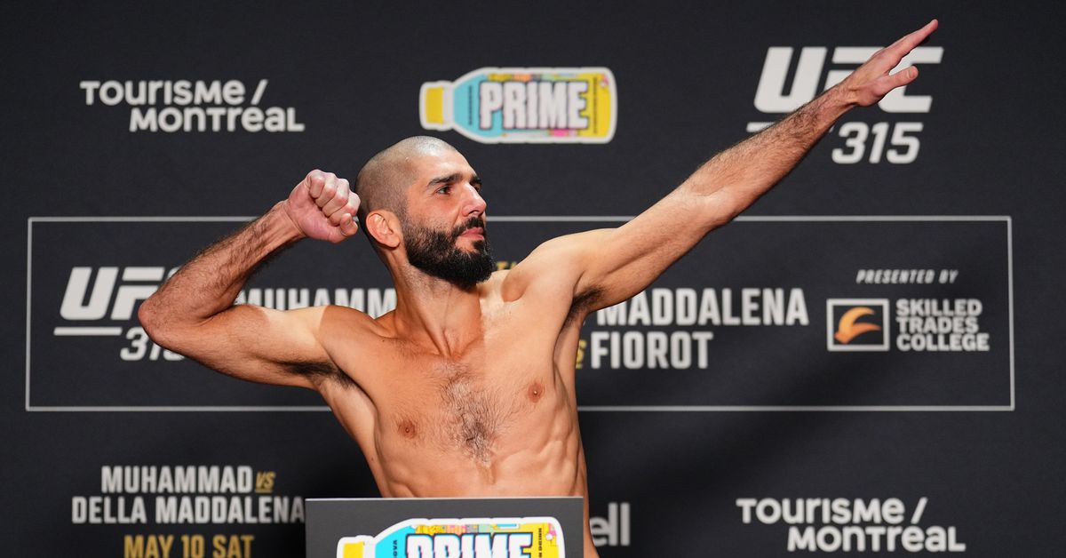 Aiemann Zahabi revela que tenía menos de 1 libra para cortar antes de que la pelea de UFC 315 con José Aldo se moviera al peso pluma