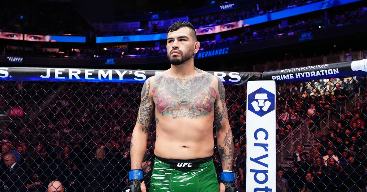 Anthony Hernández vs. Roman Dolidze apuntó a encabezar UFC Vegas 109