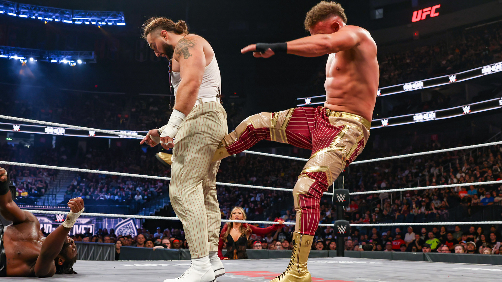 El Channing de WWE 'Stacks' Lorenzo explica cuándo vio grietas en la familia de NXT's The Family