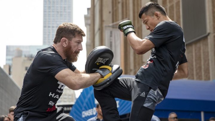 El entrenador de Kyoji Horiguchi revela lo que lo obligó a salir de la pelea de regreso de UFC: 'Tuvimos que empujarlo hacia atrás'