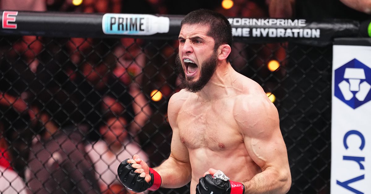 Islam Makhachev Beling Belt para enfrentar a Jack della Maddalena por el título de peso welter de UFC