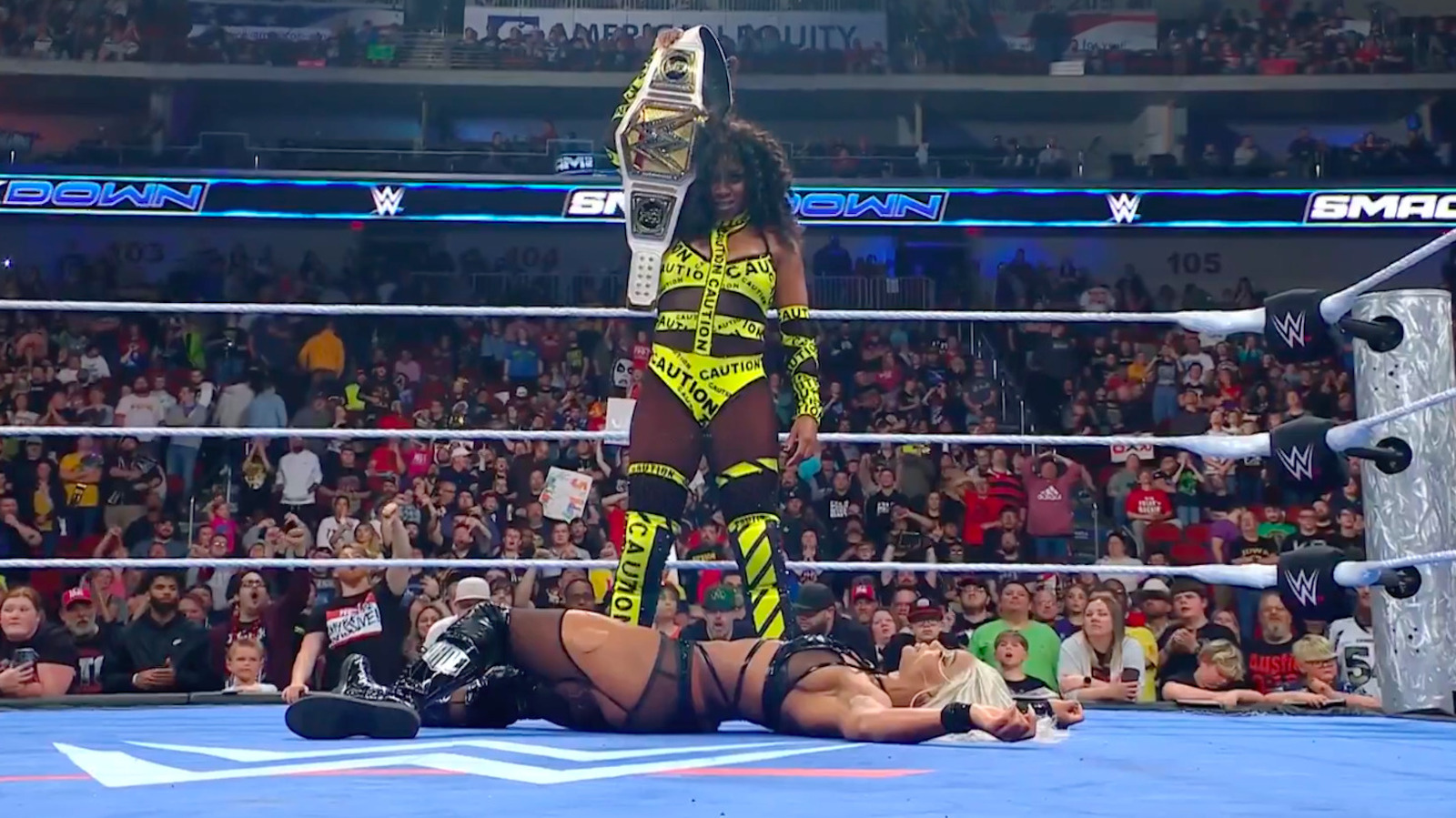 Jade Cargill vs. Nia Jax se preparó para la próxima semana, pero Naomi se ríe por última vez en WWE Smackdown