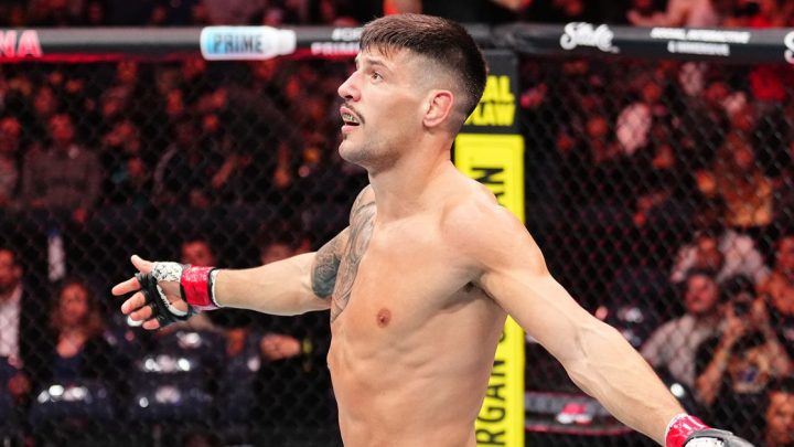 Joel Alvarez de UFC 315 pelea con Benoit Saint Denis