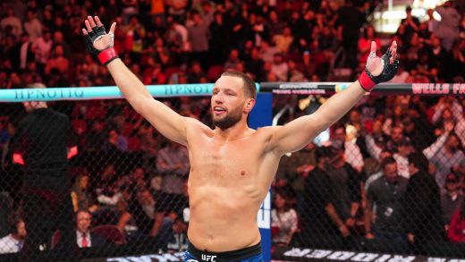 Reinier de Ridder reacciona a un campeonato que lo trolea después de vencer a Bo Nickal en UFC