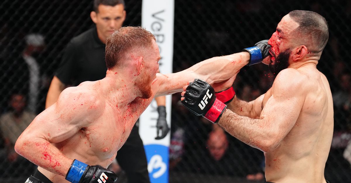 Robert Whittaker 'esperaba más derribos' de Belal Muhammad contra Jack Della Maddalena en UFC 315